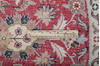 Pak-Persian Red Round Hand Knotted 50 X 50 Area Rug 700-147472 Thumb 6