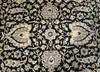 Pak-Persian Black Round Hand Knotted 80 X 80  Area Rug 700-147475 Thumb 4