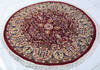 Pak-Persian Red Round Hand Knotted 40 X 40  Area Rug 700-147476 Thumb 2