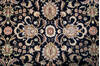 Pak-Persian Black Round Hand Knotted 68 X 68 Area Rug 700-147477 Thumb 4