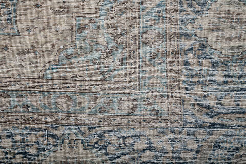 Overdyed Beige Hand Knotted 93 X 127 Area Rug 700-147479 Image 12