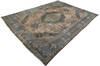 Overdyed Beige Hand Knotted 93 X 127 Area Rug 700-147479 Thumb 2