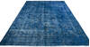 Overdyed Blue Hand Knotted 98 X 126  Area Rug 700-147480 Thumb 1