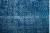 Overdyed Blue Hand Knotted 98 X 126  Area Rug 700-147480 Thumb 5