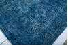 Overdyed Blue Hand Knotted 98 X 126  Area Rug 700-147480 Thumb 7