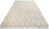Moroccan White Hand Knotted 67 X 95  Area Rug 700-147481 Thumb 1