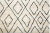 Moroccan White Hand Knotted 58 X 80 Area Rug 700-147483 Thumb 3