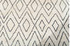 Moroccan White Hand Knotted 58 X 80 Area Rug 700-147483 Thumb 4