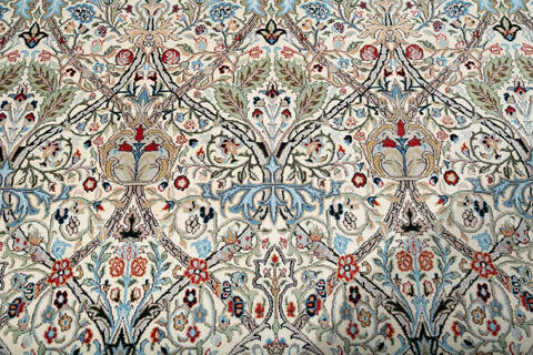 Pak-Persian Beige Hand Knotted 91 X 124 Area Rug 700-147484 Image 5