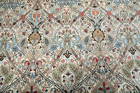 Pak-Persian Beige Hand Knotted 91 X 124 Area Rug 700-147484 Image 6