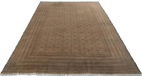 Overdyed Brown Hand Knotted 66 X 96 Area Rug 700-147485 Image 1