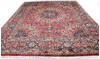 Mashad Red Hand Knotted 99 X 122  Area Rug 254-147486 Thumb 8