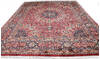 Mashad Red Hand Knotted 99 X 122 Area Rug 254-147486 Thumb 8