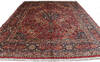 Mashad Red Hand Knotted 99 X 122  Area Rug 254-147486 Thumb 9