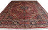 Mashad Red Hand Knotted 99 X 122 Area Rug 254-147486 Thumb 9