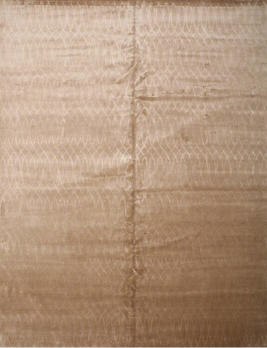 Modern-Contemporary Brown Hand Knotted 910 X 1210 Area Rug 254-147487 Image 0