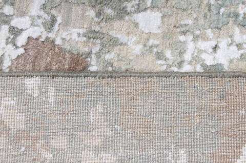 Modern-Contemporary Grey Hand Knotted 90 X 120 Area Rug 254-147490 Image 1