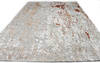 Modern-Contemporary Grey Hand Knotted 90 X 120 Area Rug 254-147490 Thumb 3