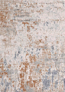 Modern-Contemporary Grey Hand Knotted 4'5" X 6'3"  Area Rug 254-147494