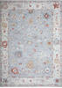 Agra Grey Hand Knotted 100 X 140 Area Rug 254-147497 Thumb 0