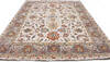 Ziegler Beige Hand Knotted 81 X 104  Area Rug 254-147502 Thumb 5