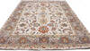 Ziegler Beige Hand Knotted 81 X 104 Area Rug 254-147502 Thumb 5