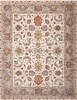 Ziegler Beige Hand Knotted 81 X 104  Area Rug 254-147502 Thumb 0