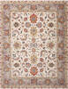 Ziegler Beige Hand Knotted 81 X 104 Area Rug 254-147502 Thumb 0