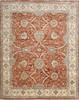 Ziegler Red Hand Knotted 81 X 102  Area Rug 254-147503 Thumb 0