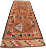 Kilim Orange Runner Hand Knotted 210 X 98  Area Rug 254-147506 Thumb 3