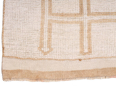 Kilim White Runner Hand Knotted 28 X 97 Area Rug 254-147507 Image 5