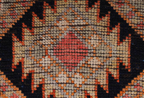 Kilim Red Runner Hand Knotted 33 X 1010 Area Rug 254-147509 Image 5