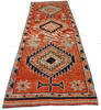 Kilim Red Runner Hand Knotted 33 X 1010  Area Rug 254-147509 Thumb 9