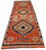 Kilim Red Runner Hand Knotted 33 X 1010  Area Rug 254-147509 Thumb 9