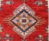 Kazak Red Hand Knotted 89 X 126  Area Rug 254-147511 Thumb 2