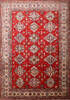Kazak Red Hand Knotted 89 X 126  Area Rug 254-147511 Thumb 0
