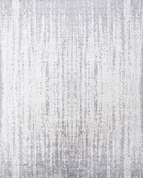 Indian Modern-Contemporary Grey Rectangle 8x10 ft Wool Carpet 147512
