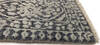 Modern-Contemporary Grey Hand Knotted 50 X 86 Area Rug 254-147516 Thumb 3
