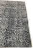 Modern-Contemporary Grey Hand Knotted 50 X 86  Area Rug 254-147516 Thumb 5