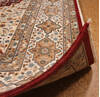 Nain Red Hand Knotted 78 X 101 Area Rug 254-147517 Thumb 3