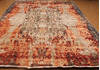 Modern-Contemporary Orange Hand Knotted 90 X 120 Area Rug 254-147518 Thumb 5