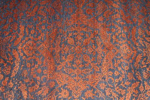 Modern-Contemporary Grey Hand Knotted 80 X 100 Area Rug 254-147522 Image 4