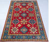 Kazak Red Hand Knotted 40 X 60  Area Rug 700-147527 Thumb 1
