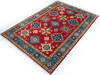 Kazak Red Hand Knotted 40 X 60  Area Rug 700-147527 Thumb 2