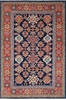 Kazak Blue Hand Knotted 310 X 58 Area Rug 700-147529 Thumb 0