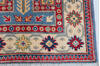 Kazak Blue Runner Hand Knotted 28 X 96  Area Rug 700-147532 Thumb 3