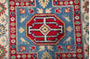 Kazak Blue Runner Hand Knotted 28 X 96  Area Rug 700-147532 Thumb 5