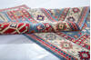 Kazak Blue Runner Hand Knotted 28 X 96 Area Rug 700-147532 Thumb 6