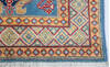 Kazak Blue Runner Hand Knotted 26 X 911  Area Rug 700-147533 Thumb 3