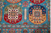 Kazak Blue Hand Knotted 310 X 60 Area Rug 700-147534 Thumb 4